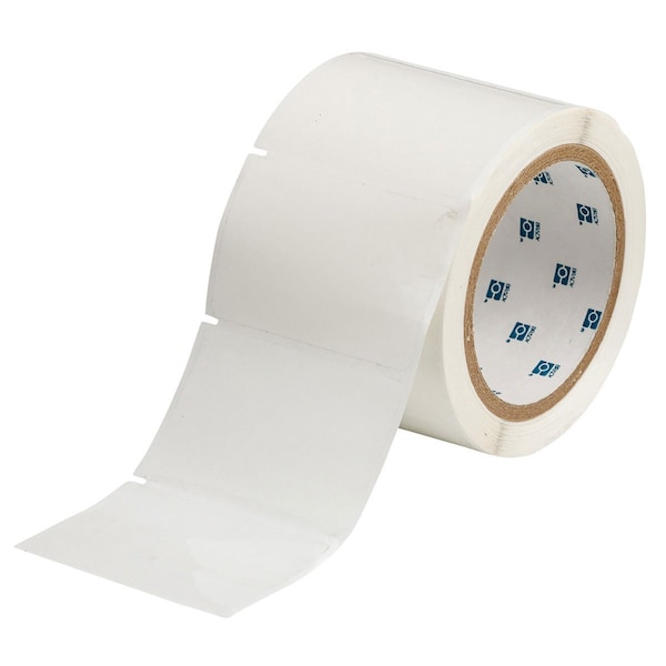 Clear Removable Polyester Labels 2 in H x 3 in W Clear 1000/RL